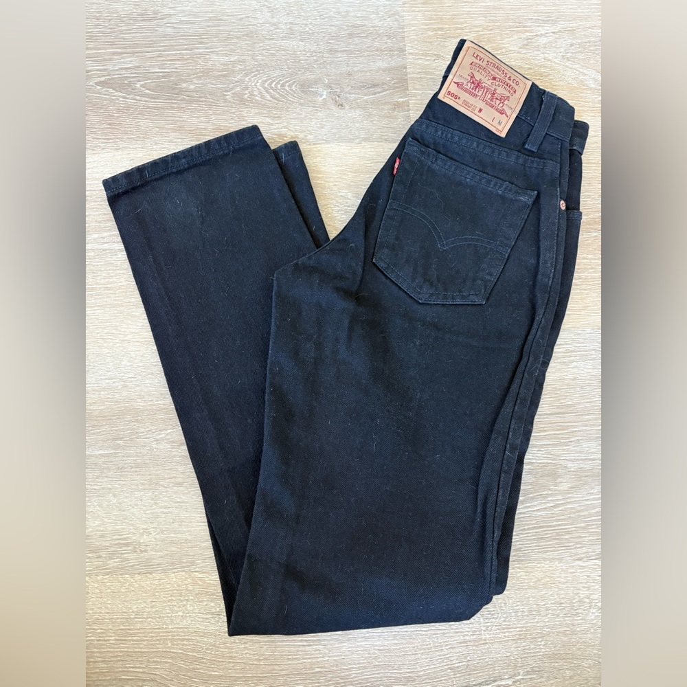 Black Levi jeans